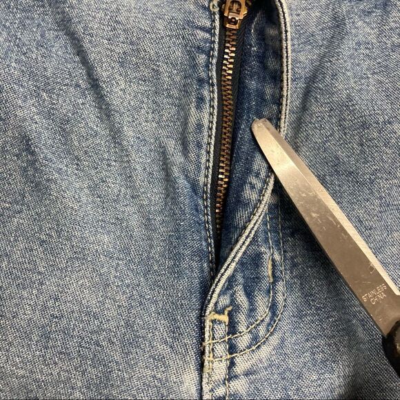 NEW YORK & COMPANY‎ Women’s Jeans Blue Size 8 Slouch Average Inseam 29.5 - Picture 5 of 10